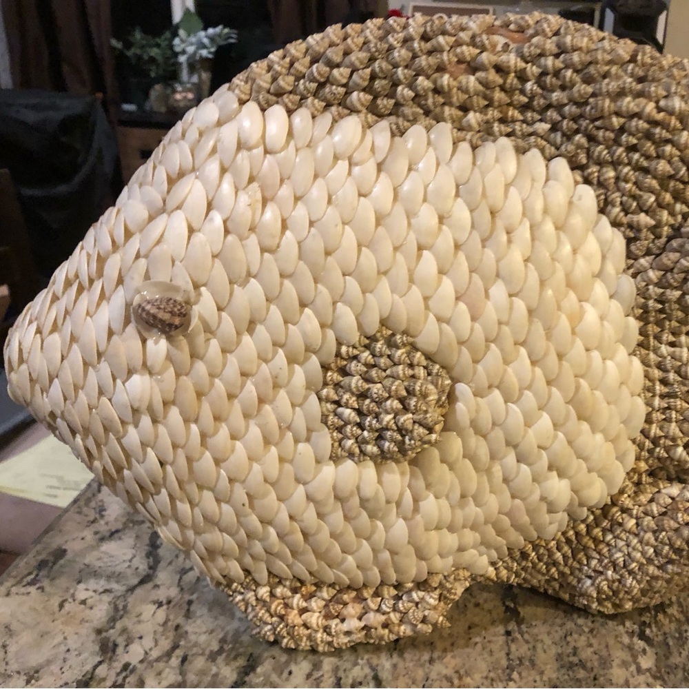 Fish sculpture- unique and beautiful! One of a kind!